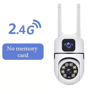 360 °   Cámara de Seguridad Inteligente de Doble Lente, Cámara HD con Soporte para WiFi 2.4G/5G, Visión Nocturna en Color, Detección de Movimiento, Cámara Inalámbrica - Product Image 4