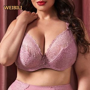 Venta al por mayor Ropa interior ultrafina Sujetador de encaje sexy <span class=keywords><strong>Pecho</strong></span> grande recogido hacia arriba Soporte <span class=keywords><strong>E</strong></span>-cup Sujetador de gran tamaño - Product Image 5