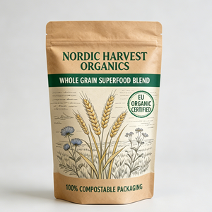 Professional OEM Service High Barrier Mono PE <b>Laminate</b> Mono Material <b>Pouch</b> Fully Recyclable Stand Up Bag for Grain Superfood - Product Image 6