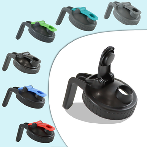 86mm bocca larga coperchio in plastica per beccuccio per vasetto di vetro coperchio con manico - Product Image 4