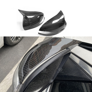 Stick Horn Phong Cách Khô Carbon Fiber Side Gương Bìa Thay Thế Auto <span class=keywords><strong>Rear</strong></span> <span class=keywords><strong>View</strong></span> Gương Mũ Đối Với Mercedes Benz W205 W213 W222 - Product Image 6