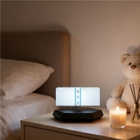 Lámpara de Escritorio LED Magnética Flotante, Lámpara de Mesa, Luz Nocturna, Luz Giratoria Automática con Forma de Dólar, para Regalos Únicos, Decoración del Hogar y Habitación