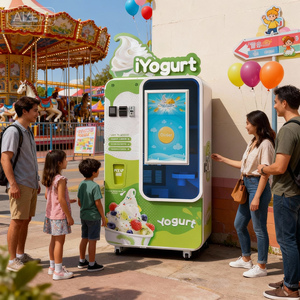 Máquina de Helados al por Mayor, Máquina Expendedora, SDK. Código QR, compatibilidad con tarjetas de crédito y ADA - Product Image 5