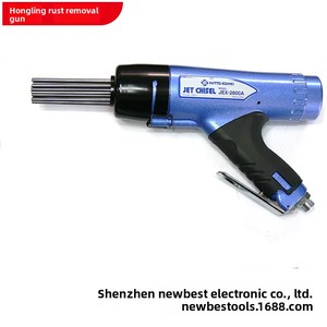 Pistolet pneumatique de décapage de rouille JET CHISEL JEX-28 JEX-24 pour le nettoyage des scories de soudure - Product Image 5