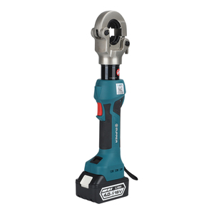 SL-300 Battery-Powered Hydraulic Crimping <b>Tool</b> - Straight Handle Cable Crimper SL-300 Battery Powered Cable Crimping To - Product Image 2