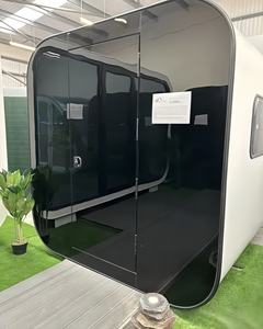 <span class=keywords><strong>Casa</strong></span> Mobile Prefabbricata in Acciaio da 20 Piedi Certificata CE, Design Moderno, Stile Apple Cabin, per Ufficio, <span class=keywords><strong>Casa</strong></span> o Hotel - Product Image 6