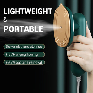 Tragbarer Hand dampfer Nass-Trocken-Dampf bügeleisen mit Titans ohlen platten Home <span class=keywords><strong>Travel</strong></span> Electric Steamer <span class=keywords><strong>Iron</strong></span> - Product Image 2