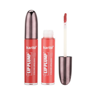 5 ml non invasif haute brillance paillettes dodues brillant à lèvres Logo personnalisé marque privée maquillage cosmétique brillant brillant à lèvres dodu - Product Image 3