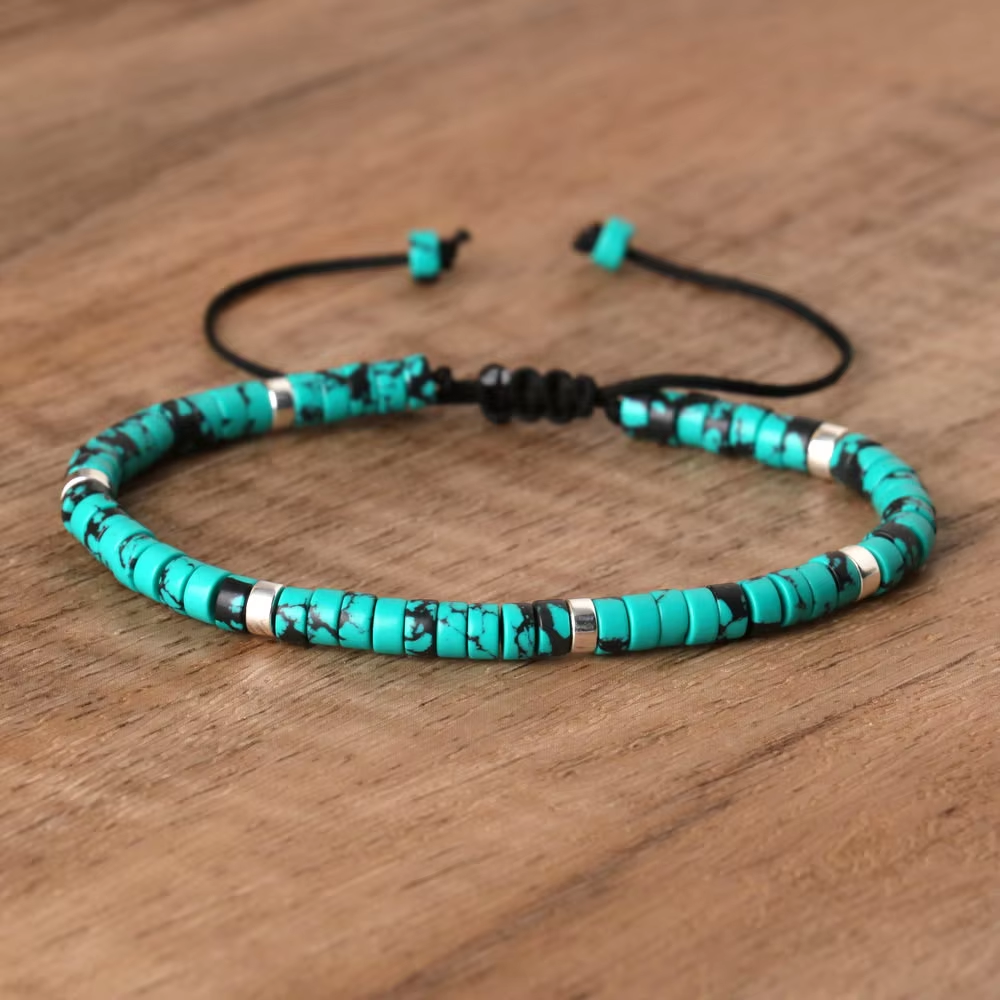 Ligne noire turquoise