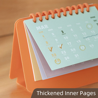 Mini Calendrier 2026 : Bloc-notes Décoratif Créatif et Minimaliste pour Bureaux