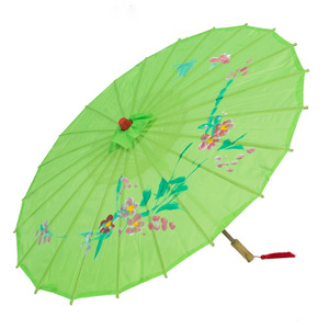Оптовая продажа нейлоновых зонтов, китайский бумажный зонт ручной работы, Шелковый Свадебный декор, бамбуковое ремесло, японский зонтик - Product Image 5