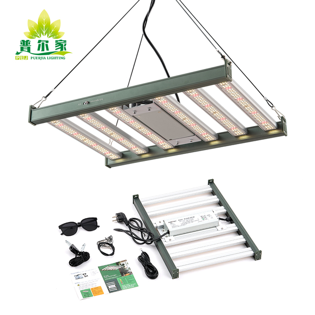 120 240W Full Spectrum LED Grow Light for Blooming Plants Herbs Aluminum IP65 LM281B LM301H Chips Green Plants Perfect Category
