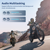 Accessoires de moto FX10C Intercom longue portée Mains libres Intercom de moto avec Mesh Fodsports Intercom