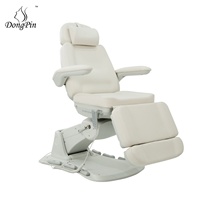 Lit de beauté électrique multifonctionnel ergonomique, durable et robuste pour cliniques et salons d'esthétique