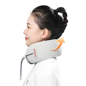 Masajeador de almohada de cuello de viaje con calefacción ajustable DARIUS, almohada de soporte de espuma viscoelástica portátil en forma de U con diseño ergonómico - Product Image 1