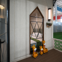 Cabane de jardin préfabriquée de 20 pieds, petite maison modulaire, chalet avec murs en céramique souple pour studio de jardin, maison d'hôtes
