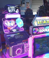 Jeu d'arcade Offre Spéciale Machines à pièces Whack a Mole Game Machine Star Hit Hammer Arcade Game Machine for Kiddie