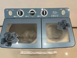 เครื่องซักผ้า D 15 กก. พร้อมเครื่องอบผ้าแบบพกพา เครื่องอบผ้าแบบฝาบน เครื่องซักผ้าแบบถังคู่ สองถัง จาก - Product Image 6