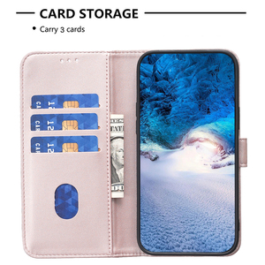 Funda de teléfono tipo billetera de cuero con tapa de negocios de lujo para <span class=keywords><strong>TCL</strong></span> 40SE 405 305 306 <span class=keywords><strong>30SE</strong></span> con ranuras para tarjetas - Product Image 5