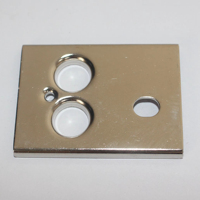 Composants de quincaillerie usinés CNC électroplaqués sur mesure en acier inoxydable, emboutisserie profonde pour la fabrication OEM