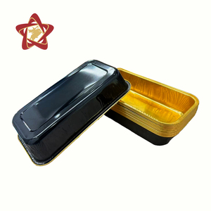 Moldes Rectangulares Mini para Pan de Aluminio EUSOAR con Tapas para Aperitivos, Postres, Flanes, Moldes Desechables de Aluminio para Hornear Postres - Product Image 3