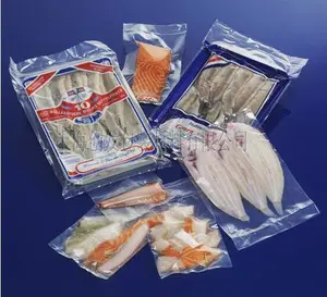 냉동 라미네이팅 파우치 식품 학년 고기 저장 진공 밀봉 플라스틱 포장 가방