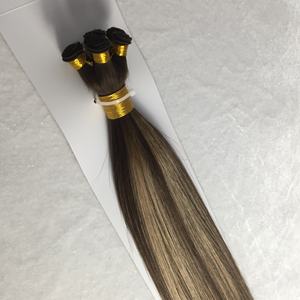 Fábrica Dragonbeauty, Cabello Humano 100% Virgen, Extensiones de Cabello Tejidas a Mano de 10-30 Pulgadas, Color Negro Marrón, Cabello Ruso al por Mayor - Product Image 5