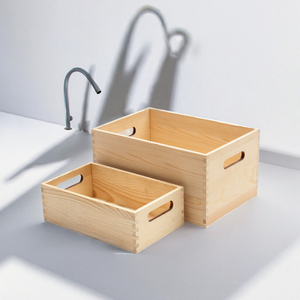 Caja <span class=keywords><strong>de</strong></span> Almacenamiento <span class=keywords><strong>de</strong></span> Diseño Europeo Cuadrada <span class=keywords><strong>de</strong></span> Bambú, Organizador <span class=keywords><strong>de</strong></span> Escritorio para Maquillaje, Baño, Utensilios <span class=keywords><strong>de</strong></span> <span class=keywords><strong>Cocina</strong></span> - Product Image 3