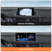 Radio para Auto MEKEDE con Navegación GPS Android, Snapdragon 685, 8+128G, Pantalla Táctil de 10.25 Pulgadas para LEXUS CT200h 2011-2017