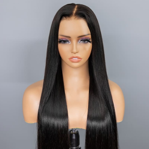 Peluca Frontal de Encaje 13*4 de Cabello Humano Indio <span class=keywords><strong>en</strong></span> Bruto al por Mayor Nuocheng con 180% de Densidad, Lacia Natural, Sin Pegamento - Product Image 3