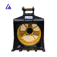 Solution tout-en-un pour les godets de criblage rotatifs et les godets de criblage rotatifs, directement de l'usine, avec certifications CE et ISO, pour micro-pelles