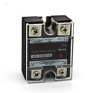 รีเลย์ Xtester-MS-DD60100 100 แอมป์ แบบ SSR ขนาดเล็ก ปิดผนึก สำหรับควบคุมการสลับวงจรในระบบโซลาร์เซลล์ - Product Image 2