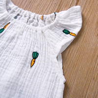 Combinaison bébé en coton à motifs géométriques pour nourrissons et tout-petits - Douce, respirante, triangulaire - Vente en gros et personnalisation
