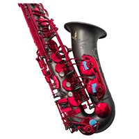 Hot Selling Eastern Music EB Tone Flower Engraved Brass Alto Saxophone with Premium Case