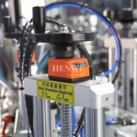 Machine de remplissage et de scellage semi-automatique Henwi à 10 postes, scelleuse à ultrasons avec fonction de remplissage pour tubes de colle crème