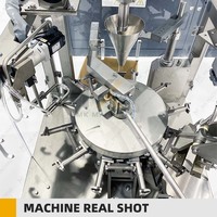 Machine d'emballage automatique pour sachets préformés Doypack de lait concentré, pâte de haricot rouge, sauce liquide et confiture de fruits