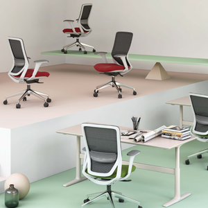 Nhà Máy midback Ghế văn phòng Nhôm Cơ <span class=keywords><strong>s</strong></span>ở sillas de oficina sang trọng nhiệm vụ nhân viên Ergonomic Ghế văn phòng cho đồ nội thất hiện đại - Product Image 4