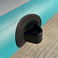 Plateforme flottante gonflable pour lac, île flottante, ponton, radeau avec surface antidérapante pour piscine, plage, lac, rivière, amusement