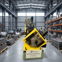 Ligne de production entièrement automatique de rayonnages métalliques personnalisés, équipement de formage pour entrepôt, machine de profilage à froid