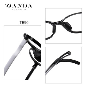 แว่นกรองแสงสีฟ้าเด็กดันดา TR5110 ทรงวงรีเต็มกรอบกันลื่นสำหรับทุกเพศอายุ 5 10 ปี - Product Image 5