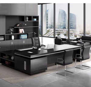 Chaise <span class=keywords><strong>de</strong></span> bureau <span class=keywords><strong>de</strong></span> direction moderne Table <span class=keywords><strong>de</strong></span> bureau en bois convertible Mobilier pour gestionnaires et superviseurs - Product Image 3