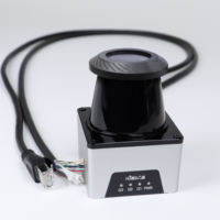 Montacargas AGV AMR PRT con Sensor LIDAR Óptico Avanzado, Escaneo de 360 Grados, Alcance de hasta 50 Metros
