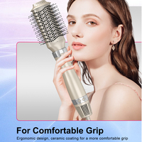 SMET 8-en-1 : Brosse Sèche-Cheveux Électrique et Coiffeur Multifonctionnel, Peigne Coiffant Double Usage, Brosse à Air Chaud 8-en-1 pour Coiffure et Bouclage