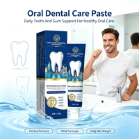 Pâte dentifrice à base d'extraits végétaux, formule douce, 120g, pour le soin des dents et des gencives, haleine fraîche, pour une hygiène bucco-dentaire quotidienne