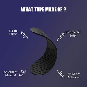 بالجملة متوفر في المخزن شريط تصحيح الشفاه جهاز منع الشخير للفم المغلق للبالغين والأطفال يمنع الشخير والتنفس بالفم - Product Image 3