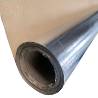 Film de gestion thermique en aluminium moderne avec barrière anti-vapeur en aluminium et papier kraft