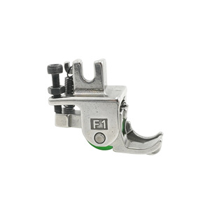 Prensatelas para máquina de coser de cama plana 2114, rodillo de doble línea con tope, metálico multifuncional para equipos de procesamiento de prendas - Product Image 3