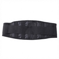 Ceinture de soutien lombaire sportive DW confortable, douce, respirante et légère en polyester et coton, avec bretelles amovibles pour hommes et femmes