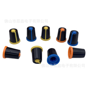 ฝาครอบปุ่มยางนิ่มพลาสติก Leixin ขนาด 6 มม. แบบมีรูนูน สำหรับปรับค่าโพเทนชิโอมิเตอร์ - Product Image 1