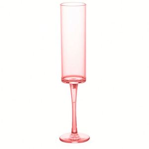 Copa de Plástico Resistente de 180 ml para Champán, Cócteles y Vino, con Borde Roscado, Diseño Apilable, Uso Comercial - Product Image 1